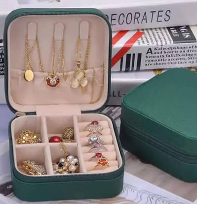 Portable mini jewelry Organizer Box-  COD Available