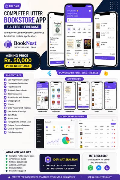 flutter app sale