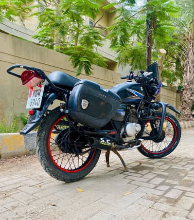 SUZUKI GS 150 2013 Self Start Karachi no