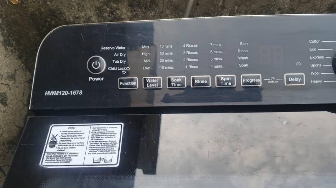 Haier Automatic machine 1