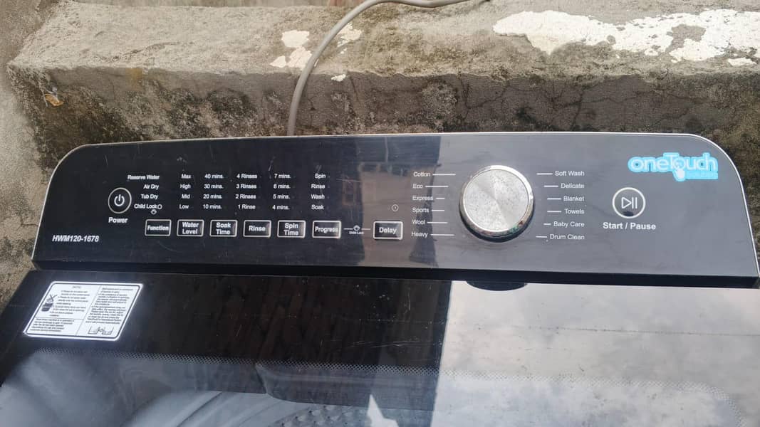 Haier Automatic machine 2