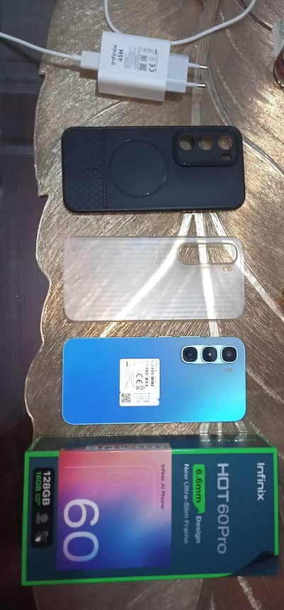 Infinix Hot 60 pro, 8/128, complete samaan, Location Millinium Mall