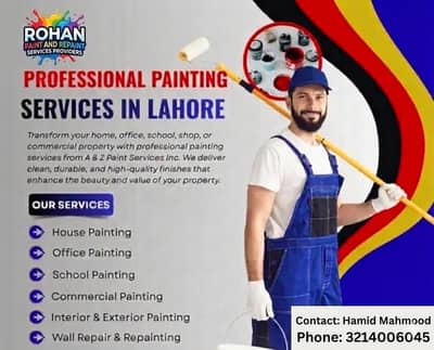 Rohan Paint and Repaint services providers