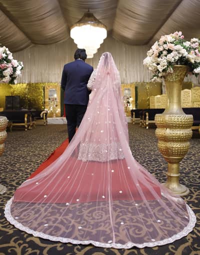 BRIDAL Premium Walima MAXI with long Tail Dupatta