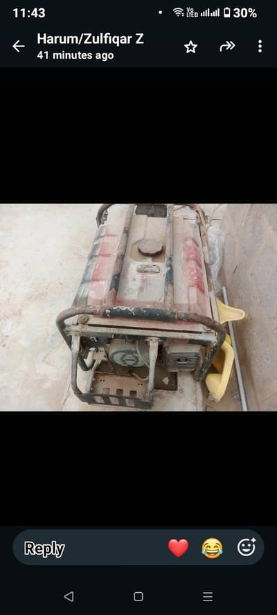 3.5 Kv Generator For Sale. Not in Working.