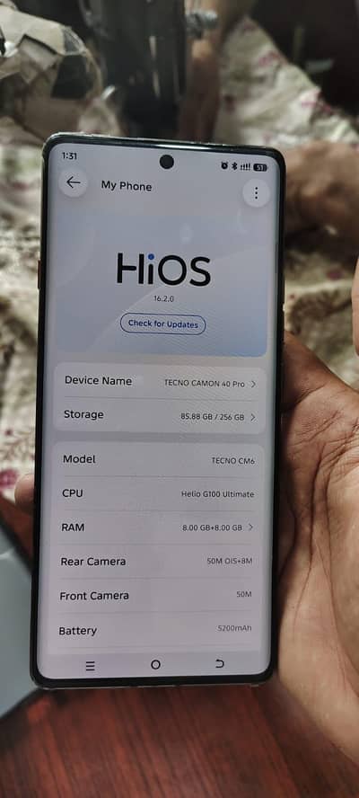 Tecno CAMON 40 Pro