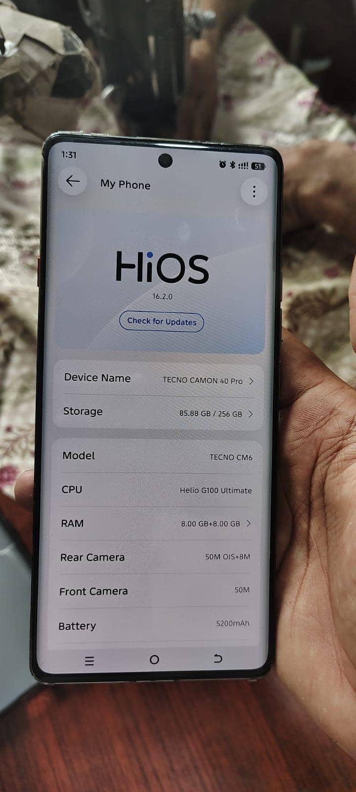 Tecno CAMON 40 Pro 0