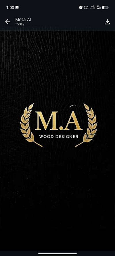 M.A wood designer 