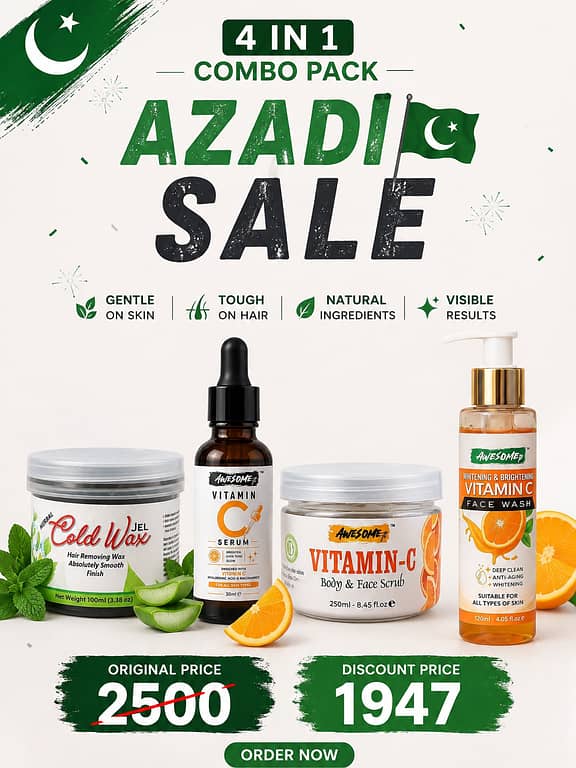 Awesome Beauty Combo Pack 4 in 1