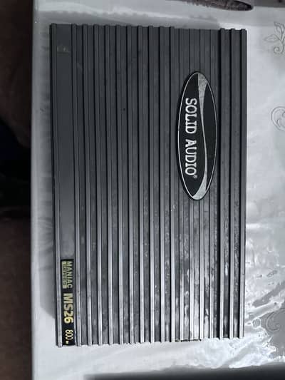 Solid audio amplifier