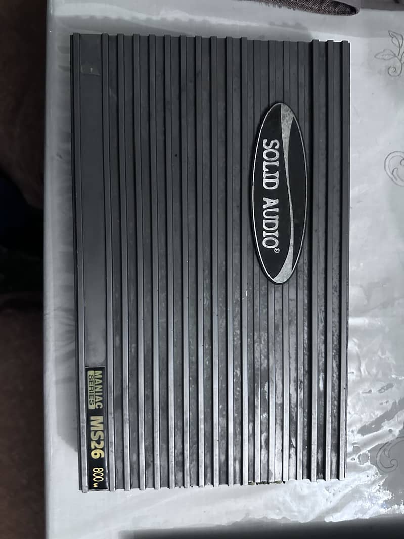 Solid audio amplifier 0