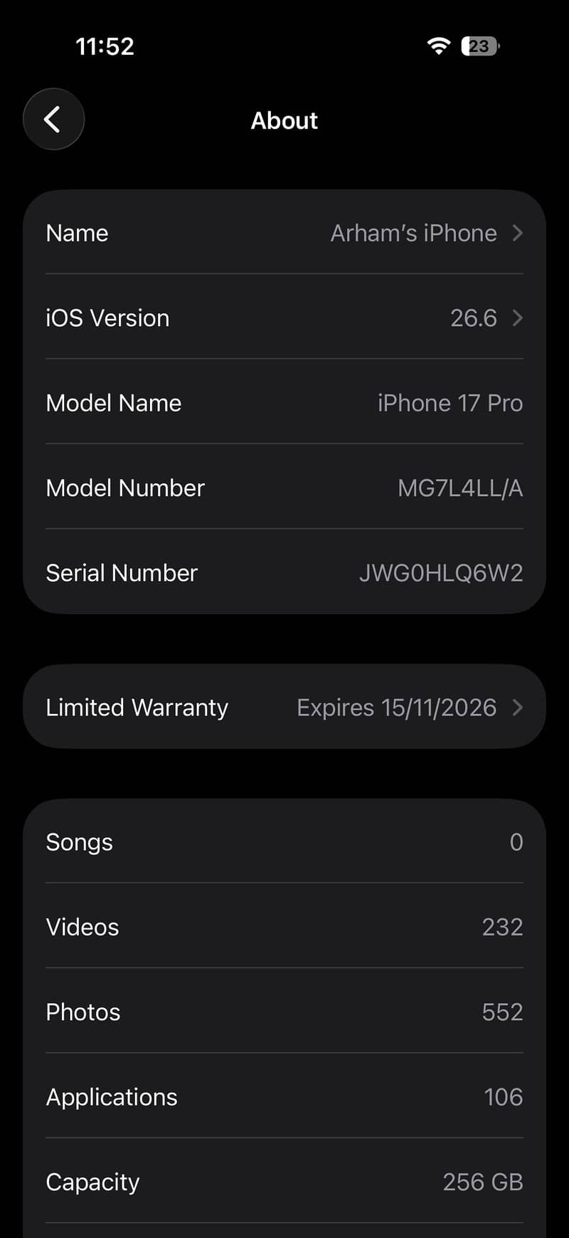 Iphone 17 pro 1
