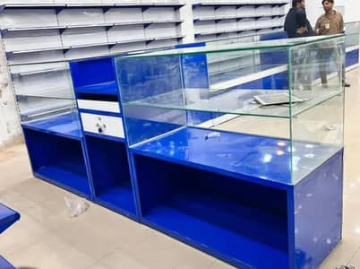 Racks /super store racks/industrial racks/pharmacy racks/cash counter