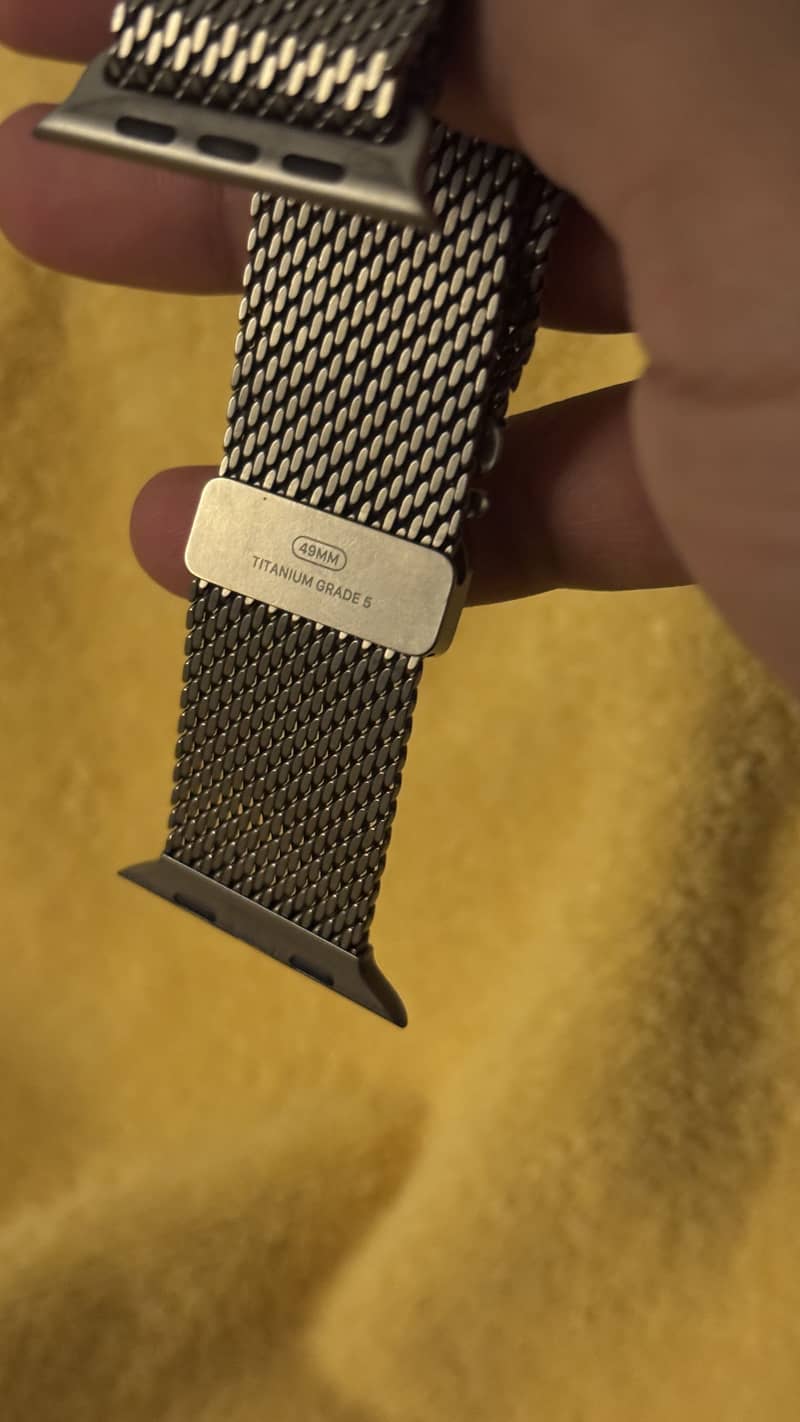 Apple watch ultra titanium loop 3
