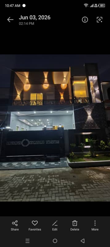 Beautiful Double Storey House Available For Sale In Diamond City Phease 1