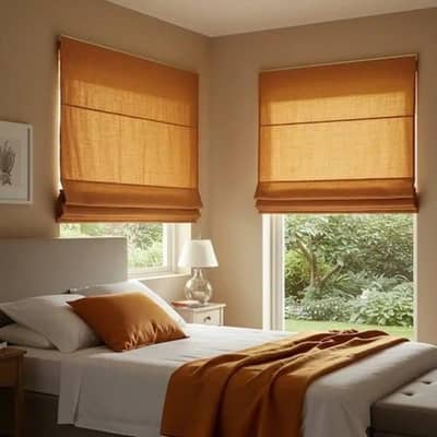Blinds - Office Blinds - Roller Zebra Blind - Window Wooden Blinds
