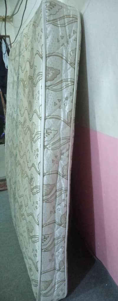 Urgent Sale: Double Wooden bed 6 x 6.5 with Master MoltyFoam Mattress