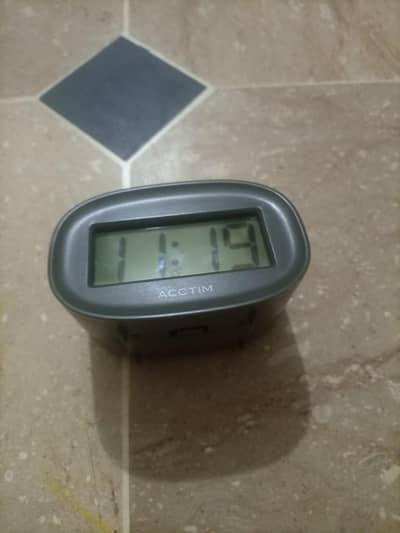 Acctim Compact Digital Alarm Clock – Excellent Working Condition