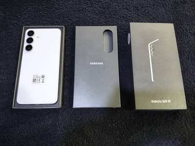 Samsung S25 FE just box open