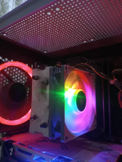 I3 10th gen processor with 2 copper pipe RGB Cooler
