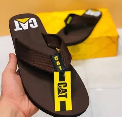 slippers for Man and boy cat logo