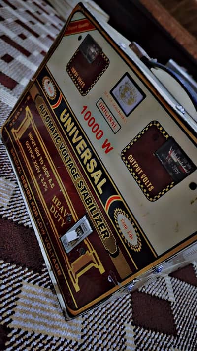 10000 Watts Universel Stablizer Silver Wainding For sale