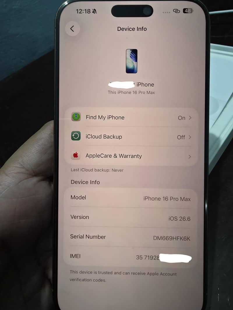 Apple iPhone 16 Pro Max 12