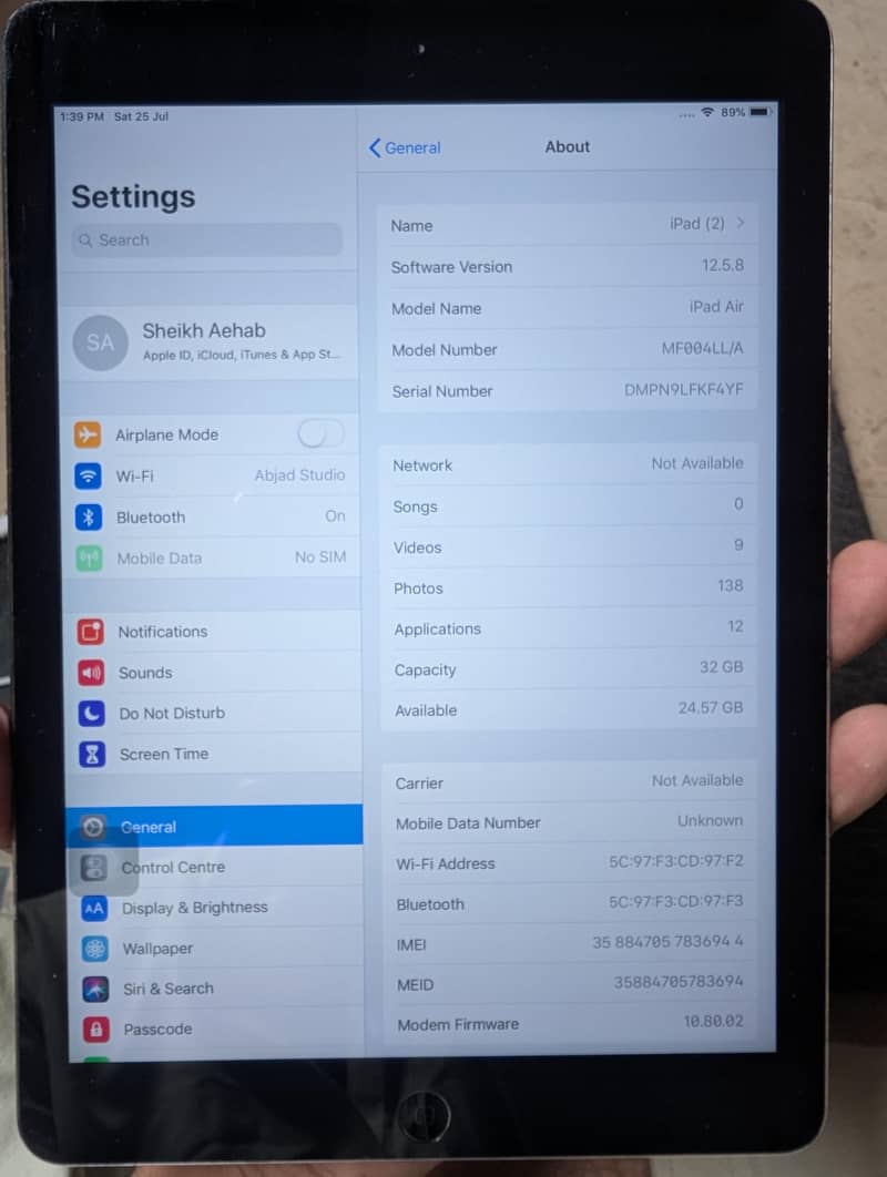 iPad Air 1 3