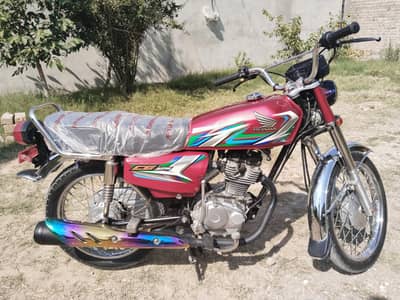 Honda CG 125 2023 Kohat Number