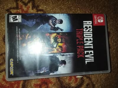 RESIDENT EVIL TRIPLE PACK FOR NINTENDO SWITCH