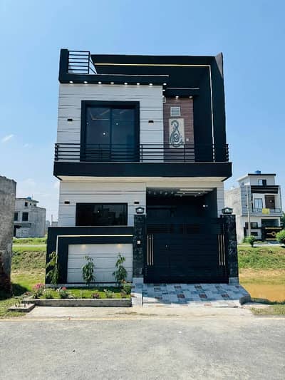 3 Marla Brand New House Prime Location In Al Kabir Town near Lake City