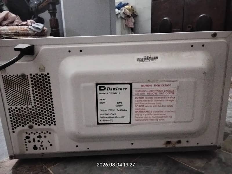 Microwave oven 1