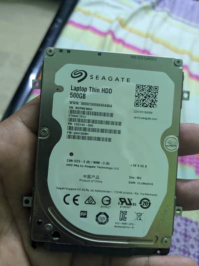 laptop thin HDD 500GB