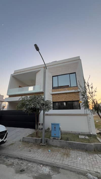10 Marla Double Unit Brand New House Available For Sale In Block D Top City Islamabad