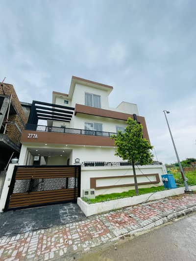 10 Marla (35*65). Double Unit Brand New House Available For Sale in Block D Top City Islamabad