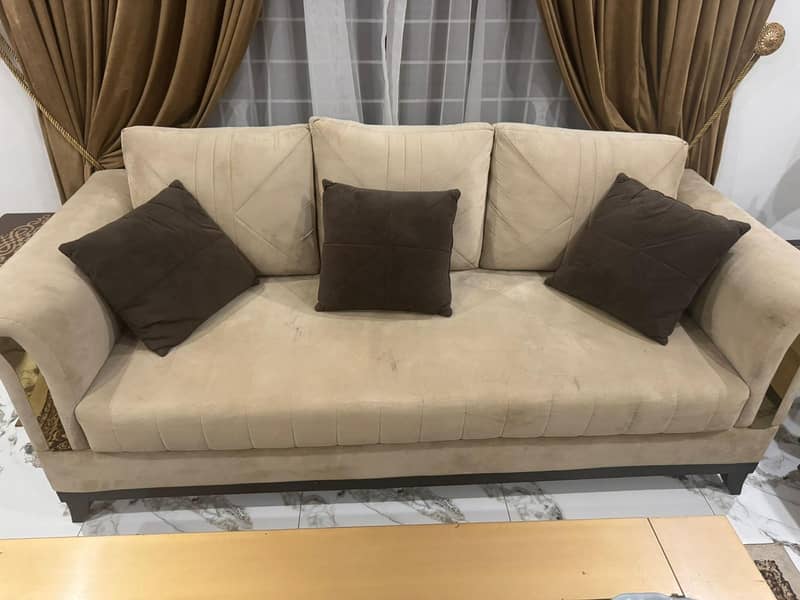 3+2+1 sofa set like new 1