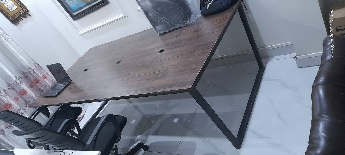 Office Computer Table for 4 PC Workstation table Big Table 1