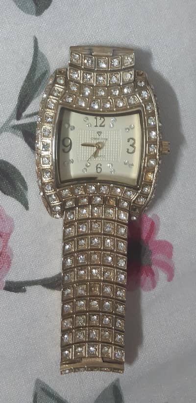 Cristal stone watch