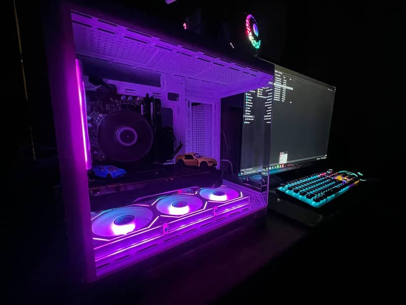 Gaming pc full setup 12