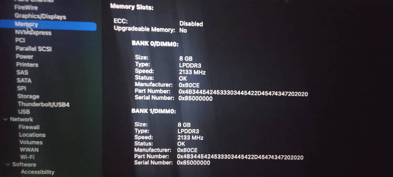 MacBook pro 2017 8