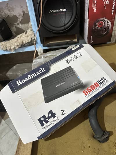 Rockmarks amplifier for car