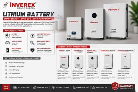 inverex lithium battery