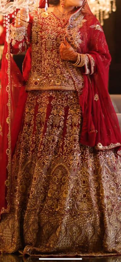 Bridal lehenga