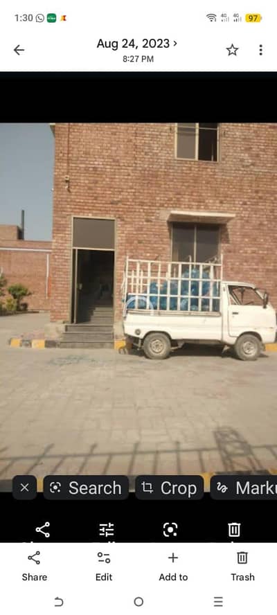 gari ka oper Wal jangla sale karn ha jis Bhai ko zarurt ha wo rabta ka