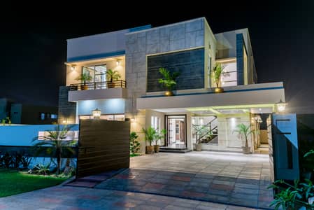 DHA Lahore 1 Kanal Brand New Mazhar Munir Design House With 100% Original Pictures  Available For Rent