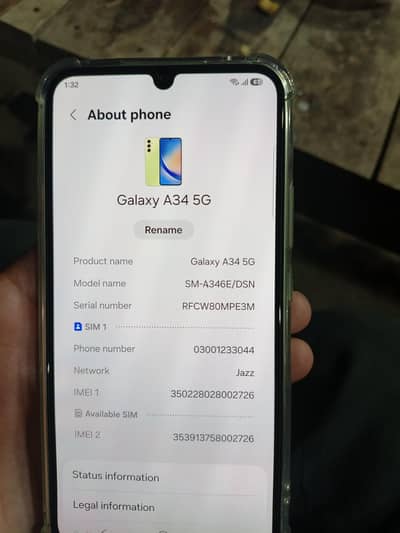 Samsung Mobile A34 5G