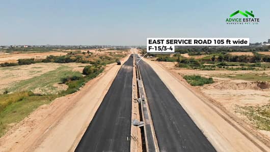 14 Marla (40x80) Prime Location Solid Land Plot For Sale In VVIP Sector F-14