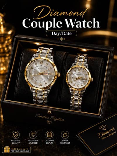 DIAMOND COLLECTION couple Watch
