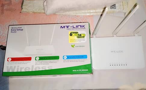 MT LINK WIFI ROUTER FOR SALE IN GOOD CONDITION ALL OKAY