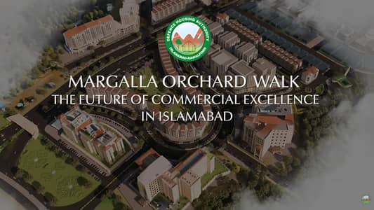 5.33 Marla (40x30) LG+G+5 Commercial Plot For Sale in DHA Margalla Orchards Walk